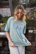 Love Them, Teach Them, Watch Them Grow Mineral Graphic Top