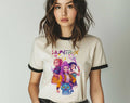 Huntrix Band Kpop Saja Inspired Ringer T-Shirt
