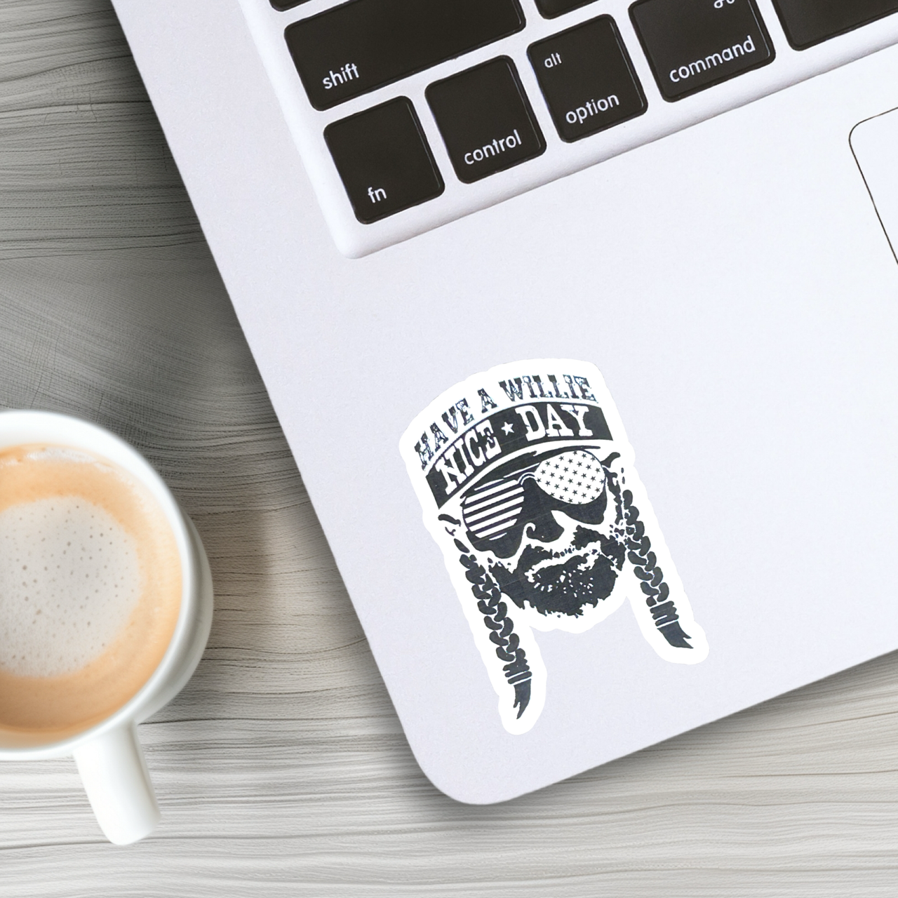 Have A Willie Nice Day Sticker