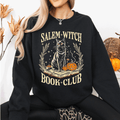 Salem Book Club, Cat, Halloween, Reading, Books Sweatshirt