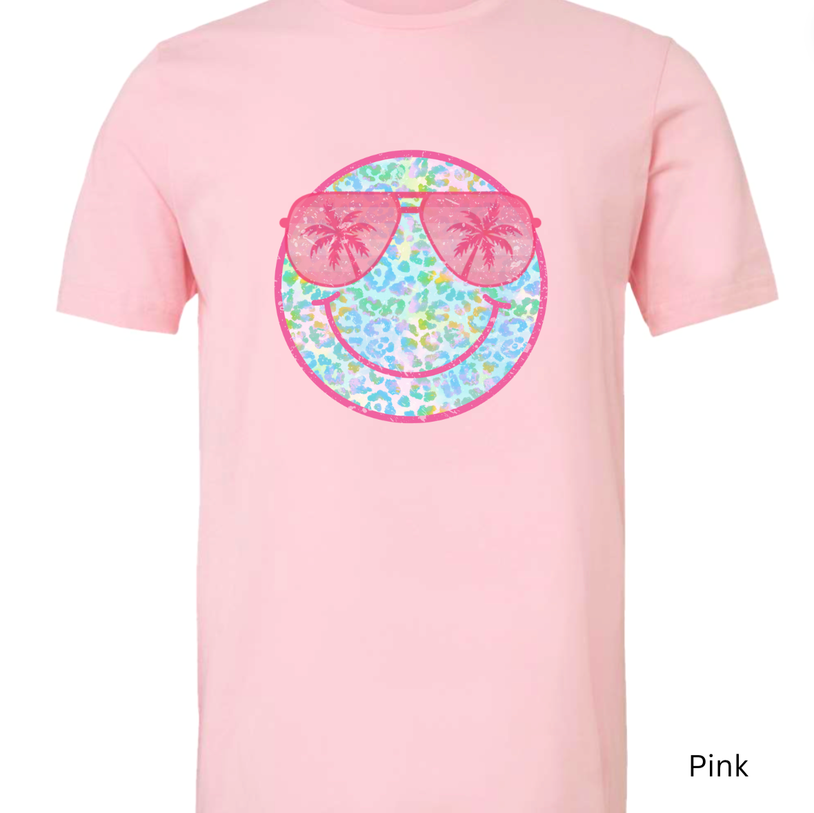 Distressed Smile Graphic Tee