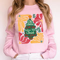 Oh Come Let Us Adore Him Christmas, Religious Sweatshirt
