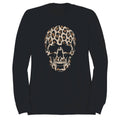Leopard Print Skull Women's Sweatshirt