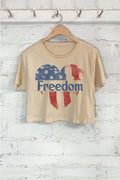Freedom Women's Screen Printed T-Shirt