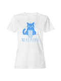 No Ice: Mad Cat Women's T-Shirt White