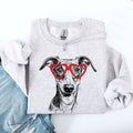 Grey Hound, Pet, Dog Breed, Valentine's Sweatshirt