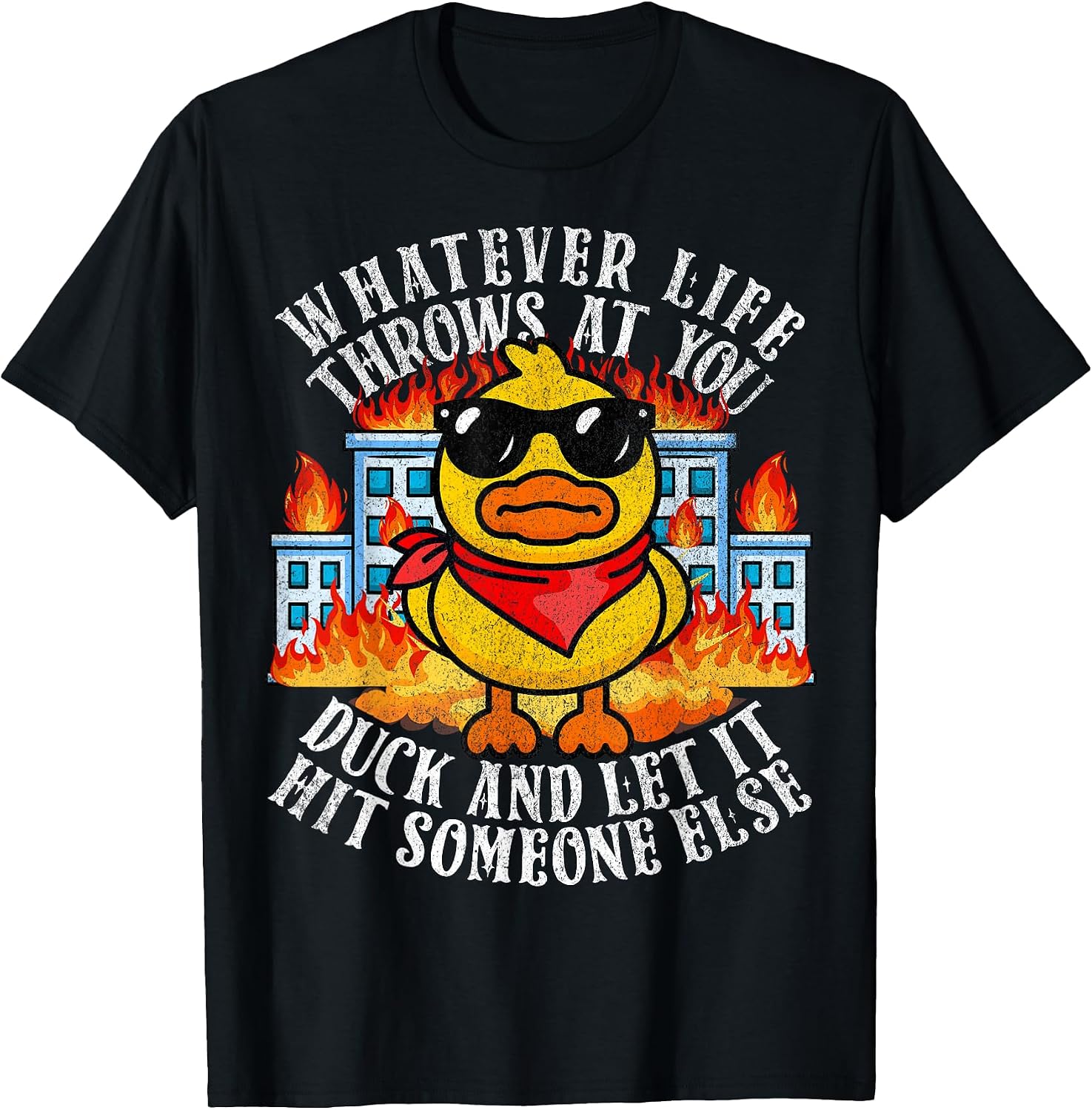 Funny Sarcastic Duck Shirts for Women Men and Kids