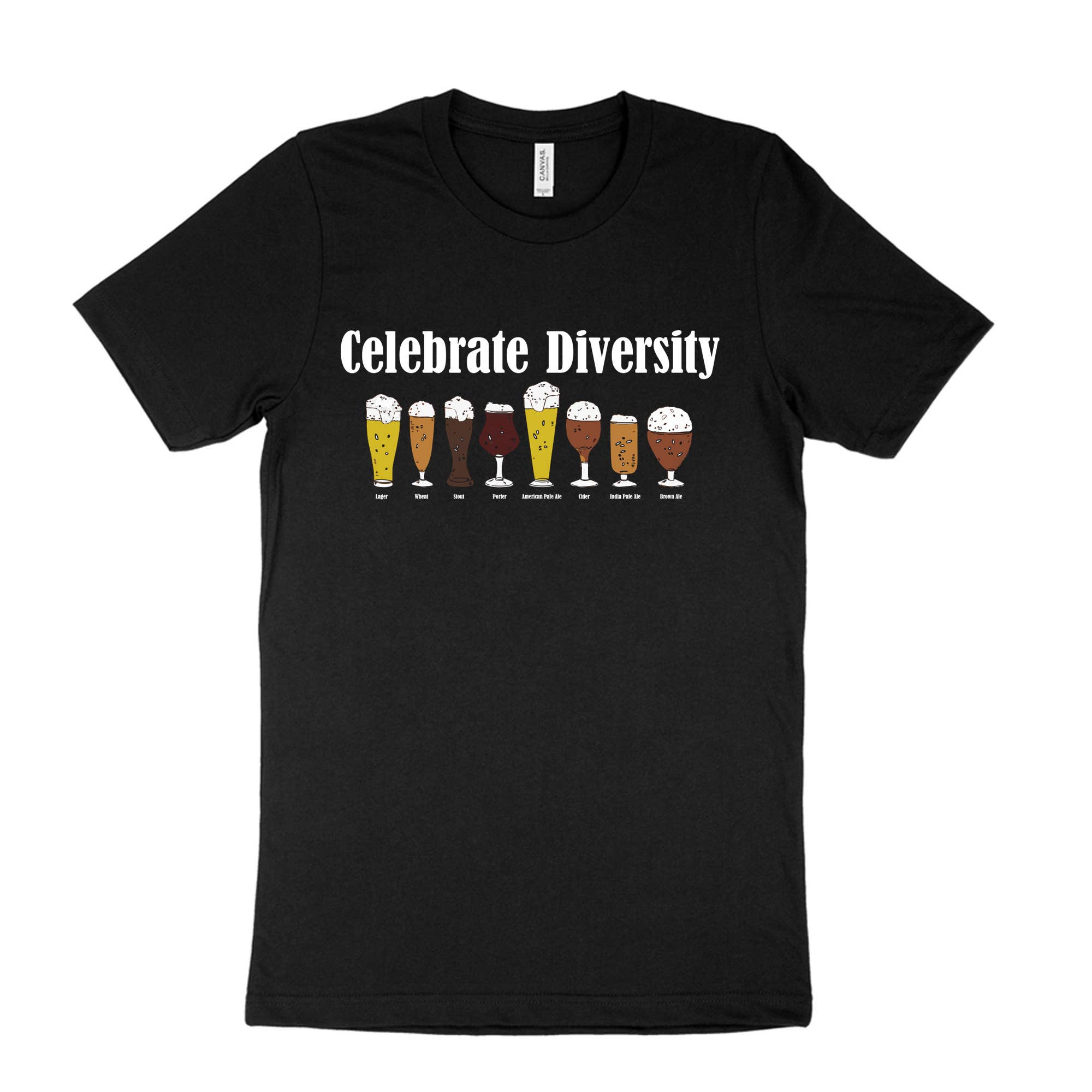 Funny Beer - Celebrate Diversity Hops Ipa T-Shirt