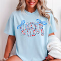 USA  Women’S July 4th Graphic Shirt | Comfort Color
