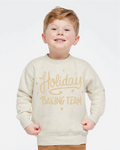 Children's Holiday Baking Team Natural Sweatshirt