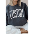 Custom State  Vintage  Graphic  Sweatshirts