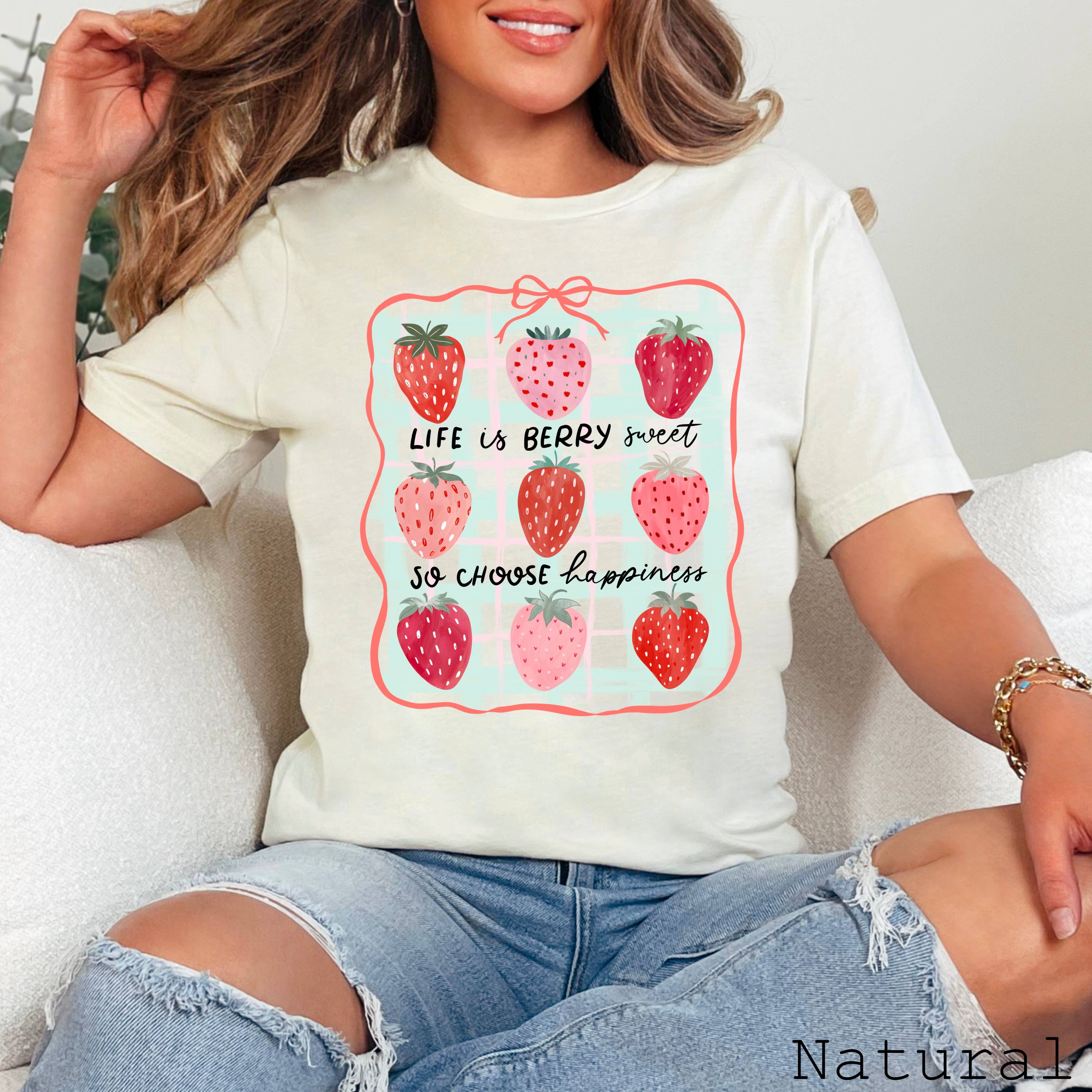 Life Is Berry Sweet  Women’S Graphic  | Bella Canvas
