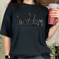 Touchdown Sequin Patch Black Everyday Tee