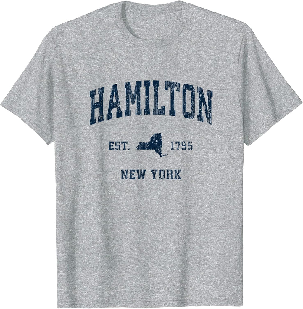 Hamilton NY Retro T-Shirts & Gifts