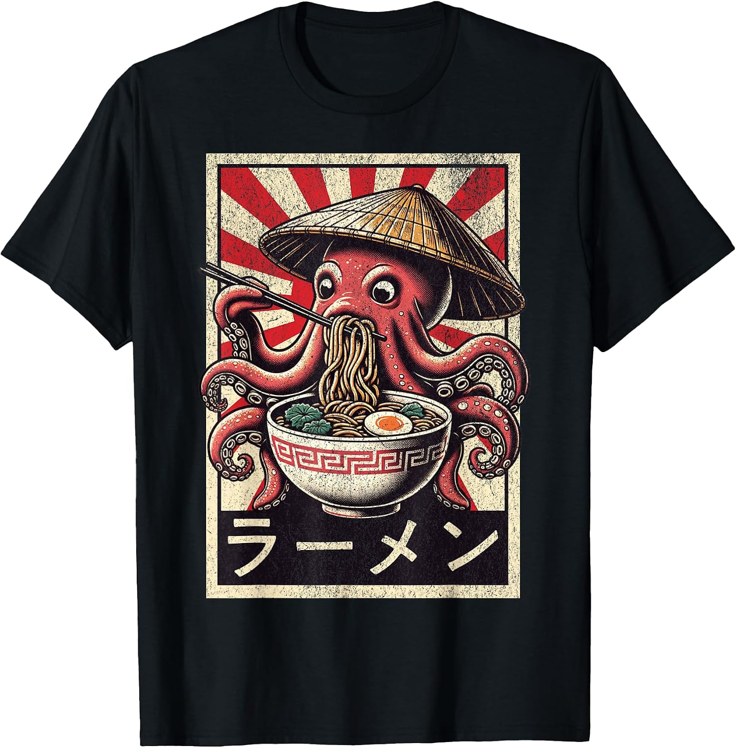 Octopus And Ramen Lover Design For Anime Lover