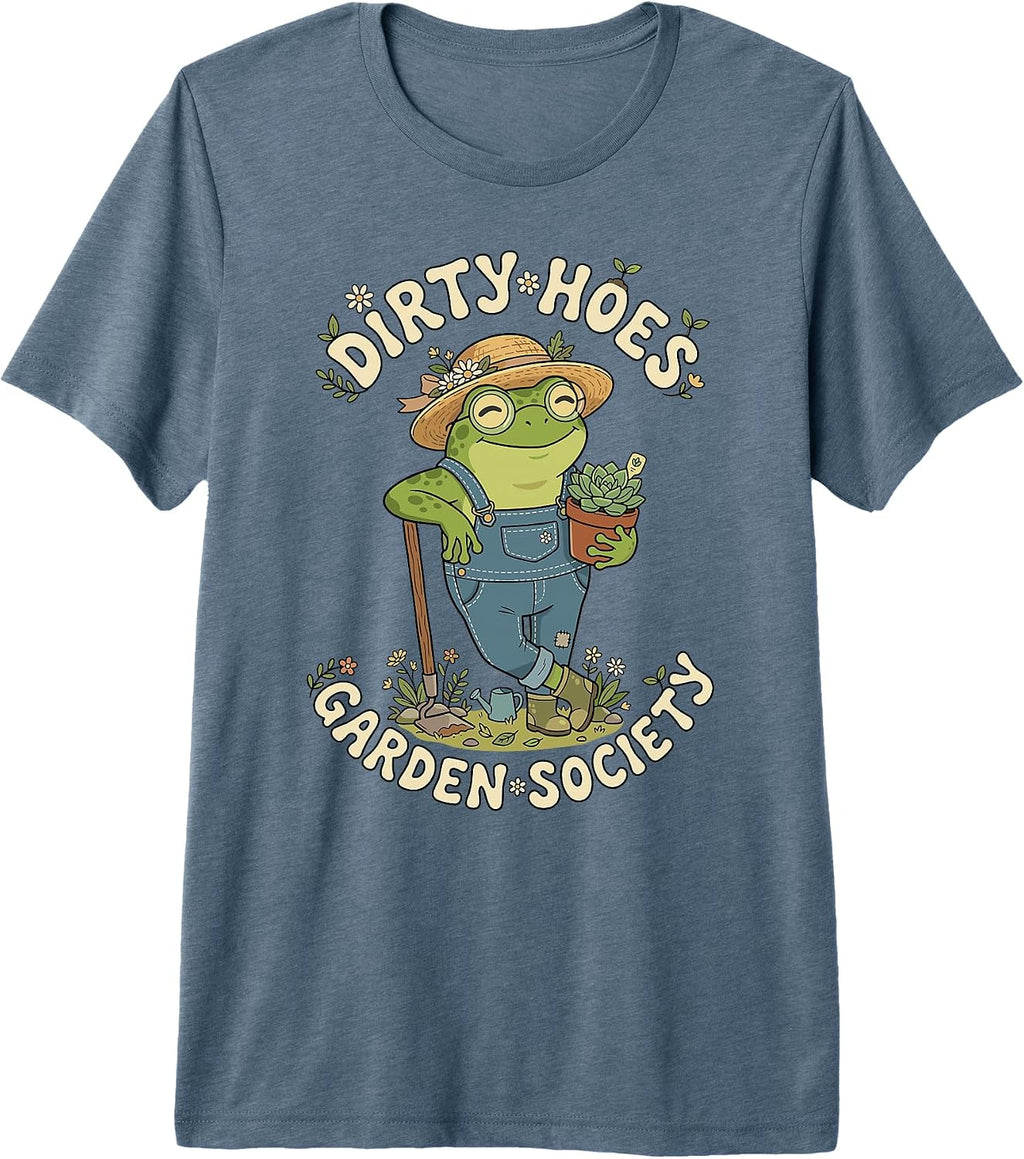 Dirty Hoes Garden Society Funny Gardening Tees