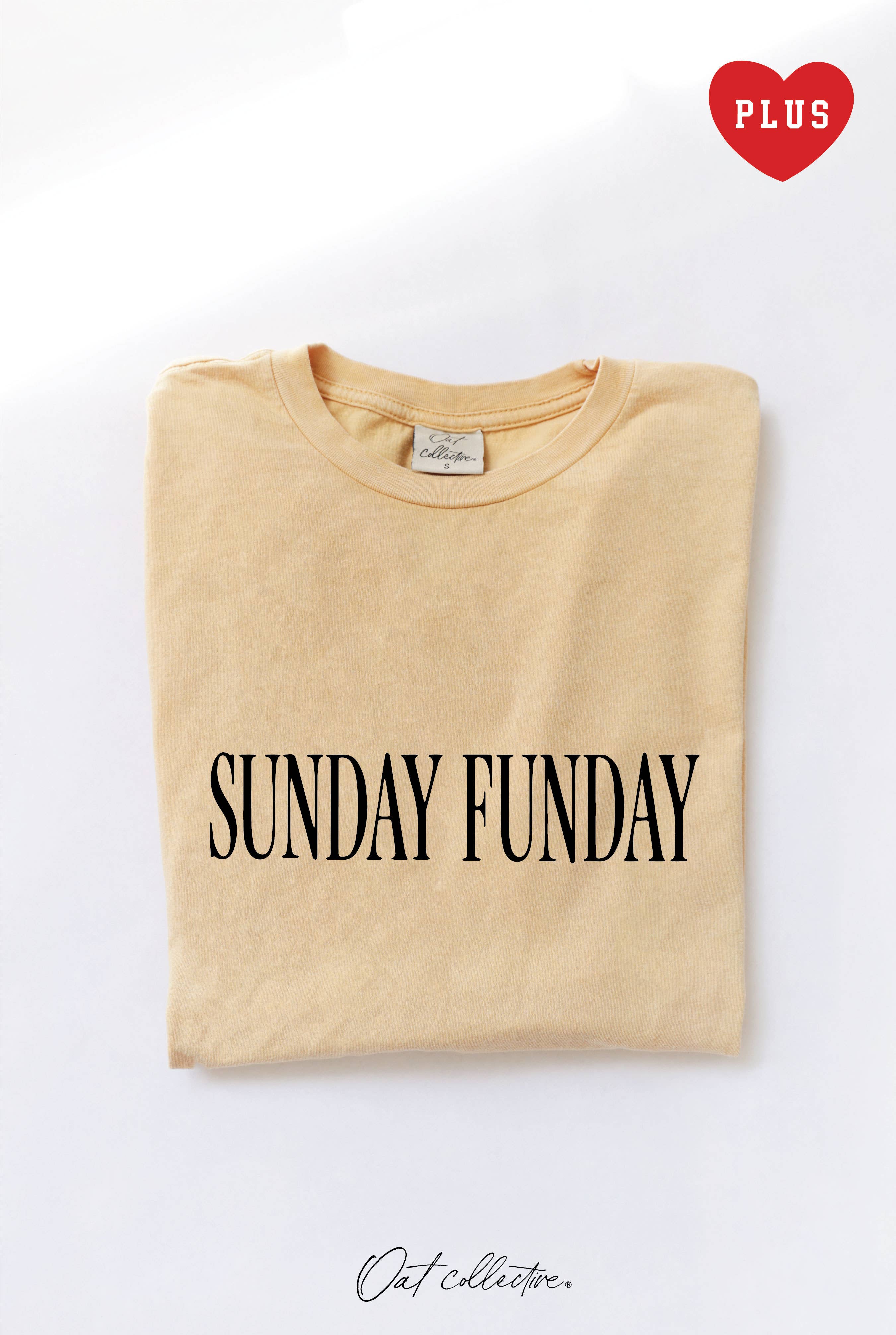 Sunday Funday Plus Mineral Graphic Top