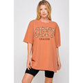 Cozy Season Vintage  Graphic Oversized Tee