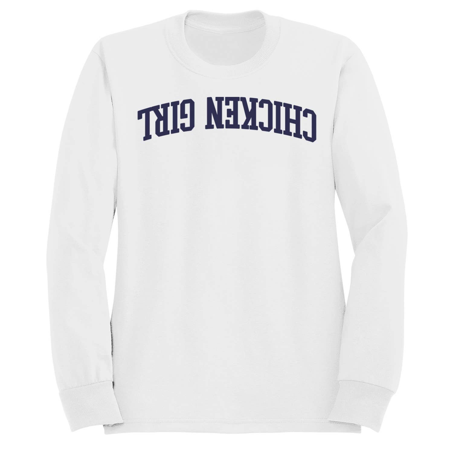 Chicken Girl Retro Farm Animal Lover Men's Sweatshirt