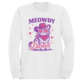 Meowdy Darlin' Cowboy Women's Sweatshirt White