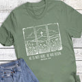 Easter Faith He Has Risen Trio Graphic Tee