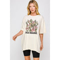 Wild Dreamer  Vintage   Graphic  Oversized Tee
