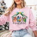 The Greatest Gift of All Nativity Crewneck Sweatshirt