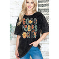 Good Vibes Only - Unisex Oversized Mineral Wash