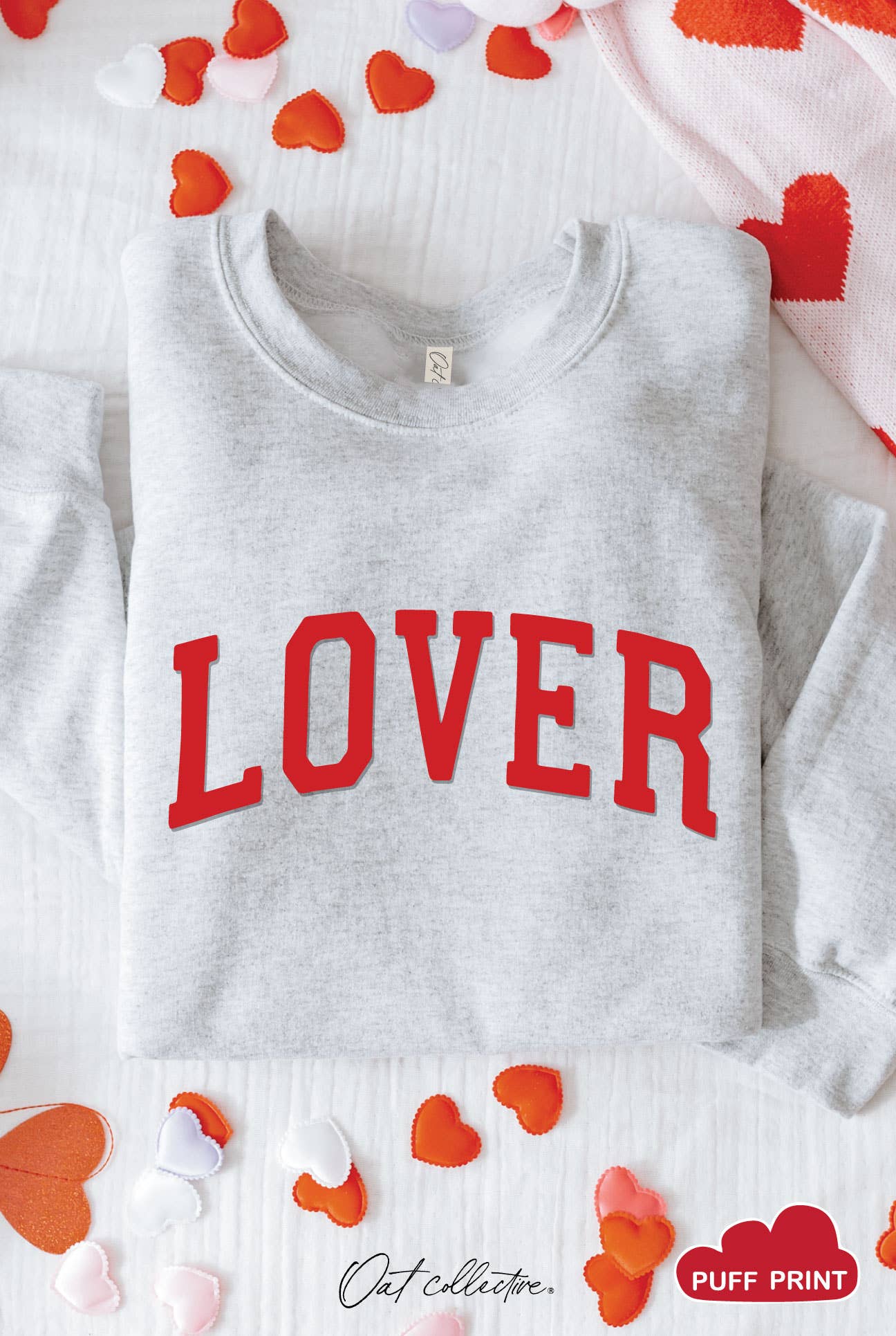 Lover Puff  Graphic Sweatshirt