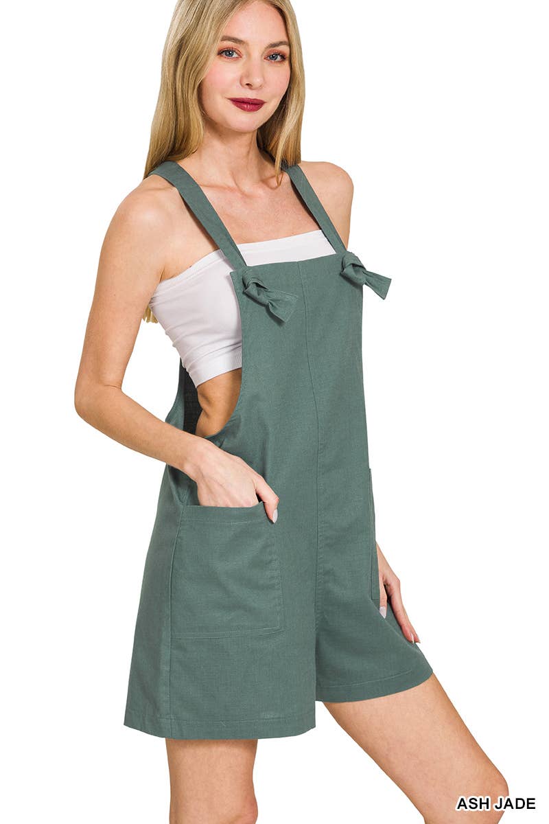 `.Summer Romper with Pockets