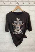 Country Music Cowboys - Women's Screen Printed T-Shirt