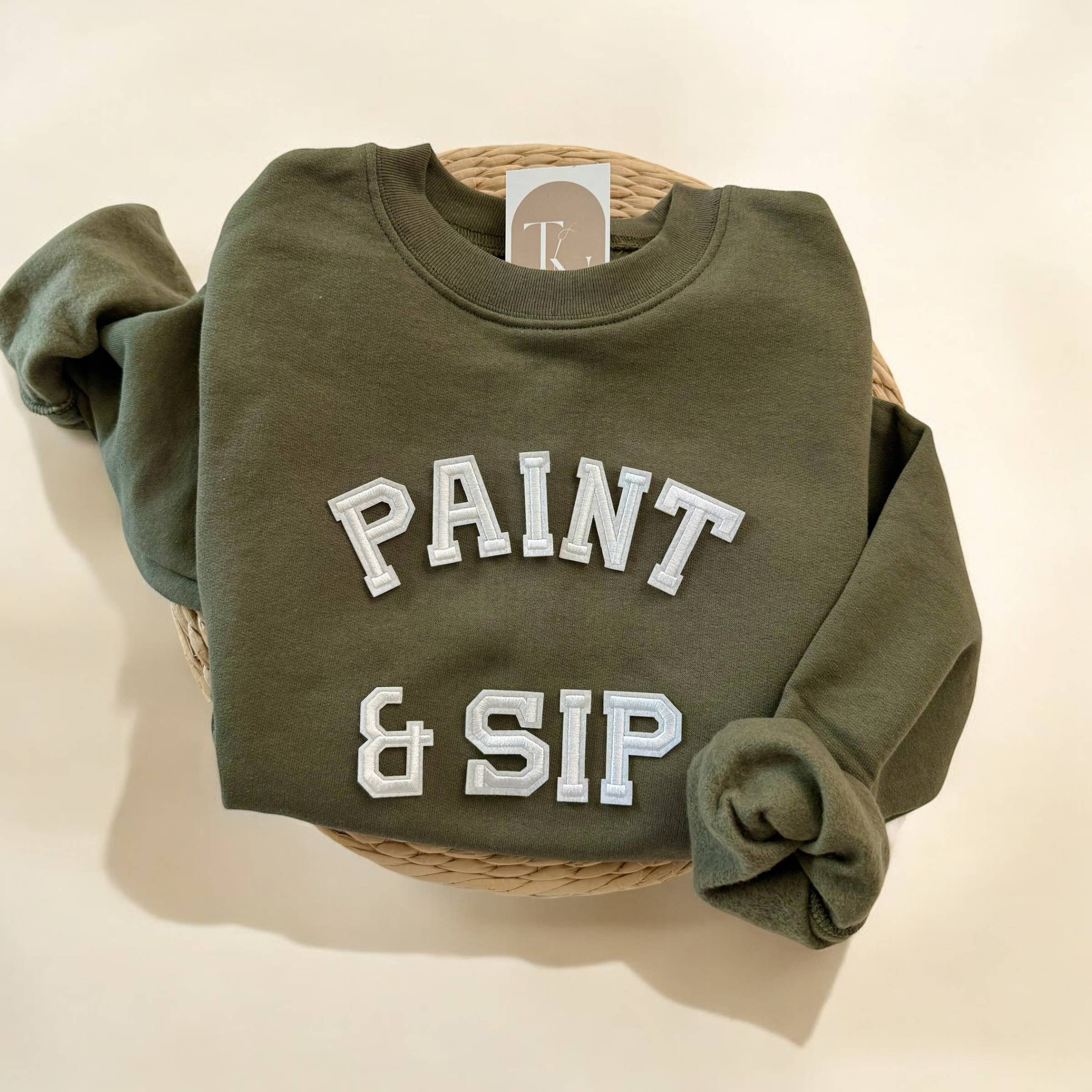 Paint & Sip Sweatshirt, Paint & Sip Merch