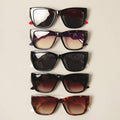 Women's Bold Stylish Leg Squared Sunglasses