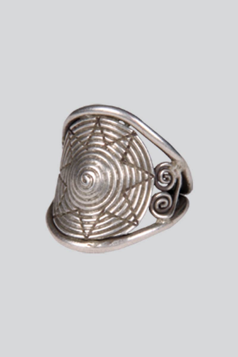 Hill Tribe Silver Adjustable Ring (SR-75)