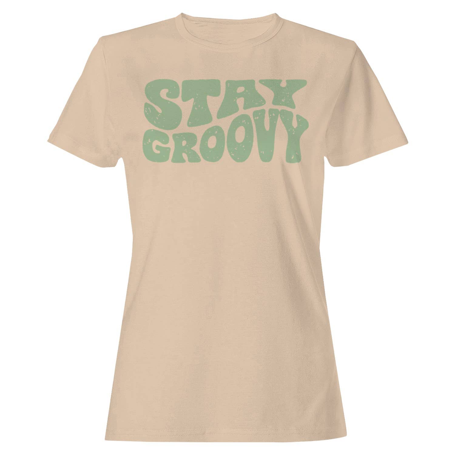 Stay Groovy Retro Quote Women's T-Shirt