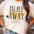 I’Ll Fly Away Christian Graphic Shirt | Comfort Colors