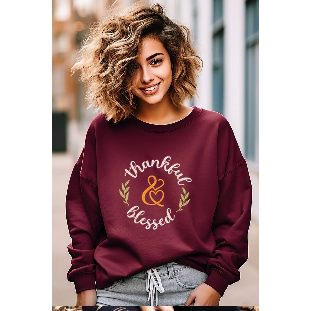 Fall Season  Vintage Graphic Oversizes Sweatshirts