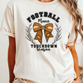 Football Mama Bow Tee
