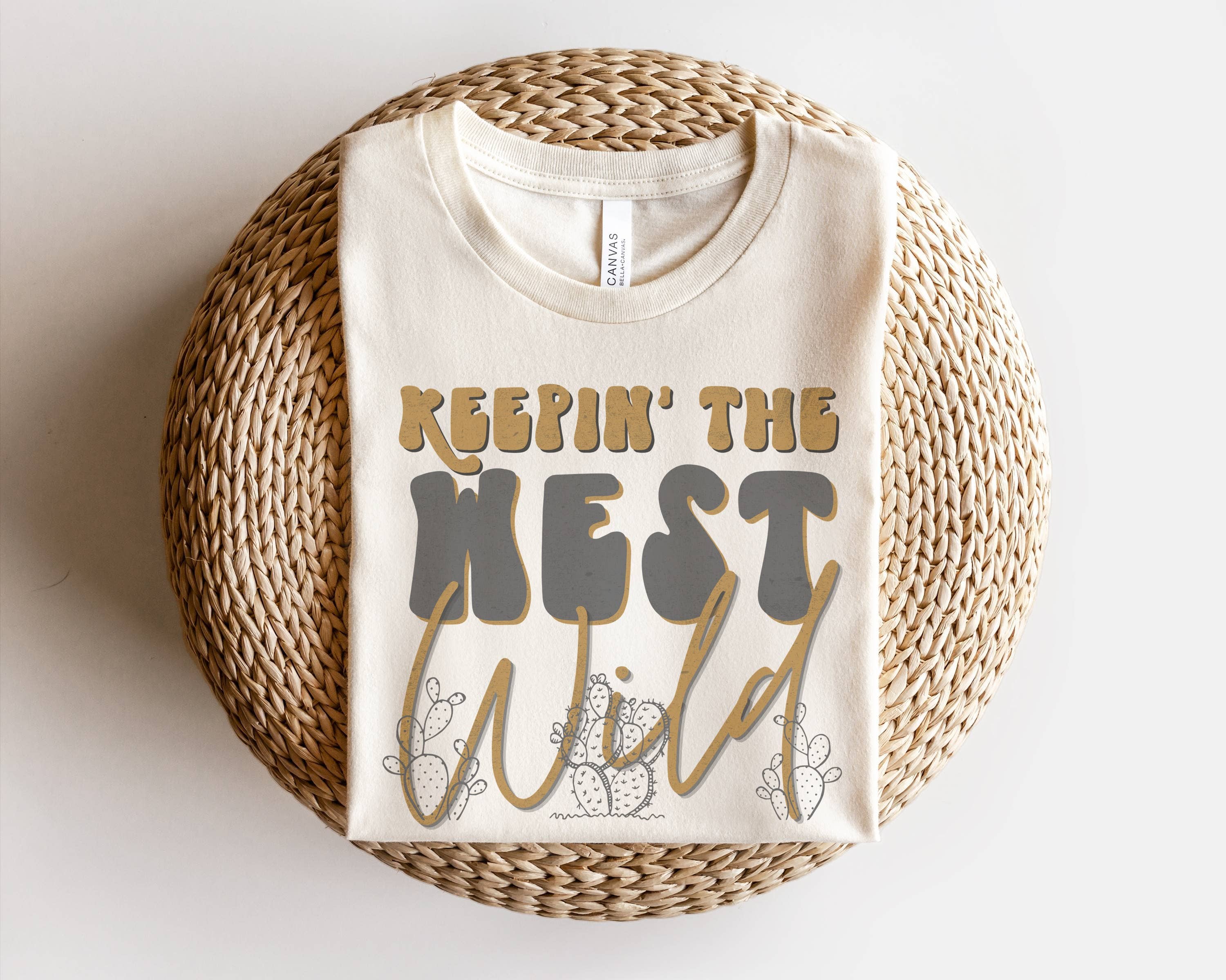 Keeping the West Wild Women's Graphic Tee Western Tees
