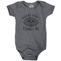 Please Dont Fumble Me Baby Bodysuit