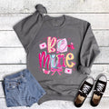 Valentine Be Mine Magazine Letters Sweatshirt