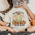 Blame It On My Boos Halloween Graphic Tee -