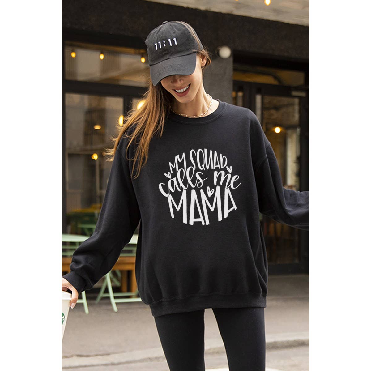 Mama Vintage Graphic  Sweatshirts