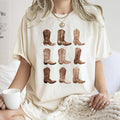 Cowboy Boots, Western, Retro, Vintage, Country,  Tshirt