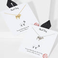 Gold-Dipped Dog Mom Necklace