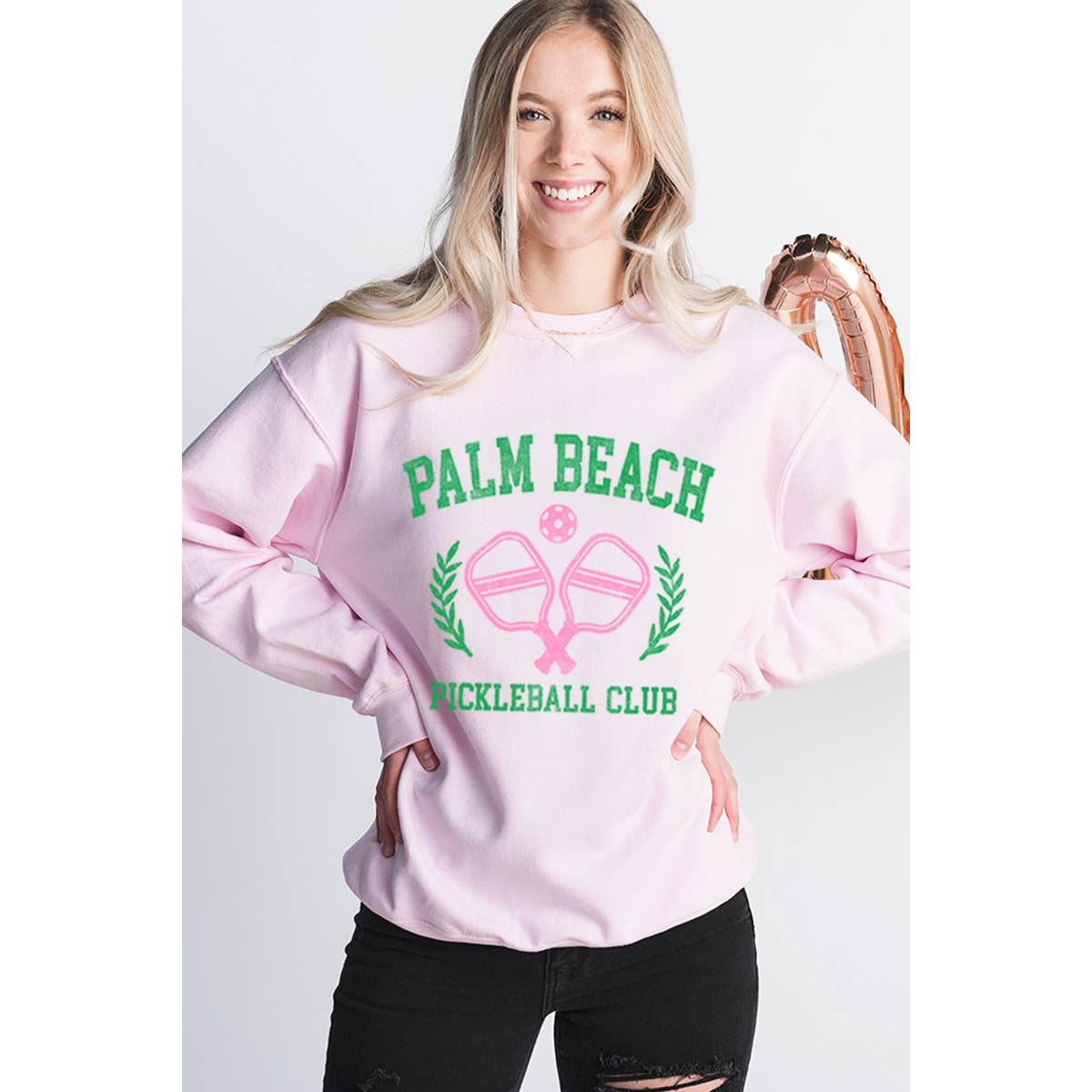 Palm Beach Pickleball Club  Graphic  Sweatshirts