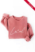 Local Cursive  Plus Graphic Sweatshirt