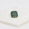 Jungle Plants Enamel Pin