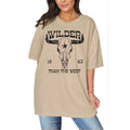 Wilder Than the West Oversized Unisex T Shirt