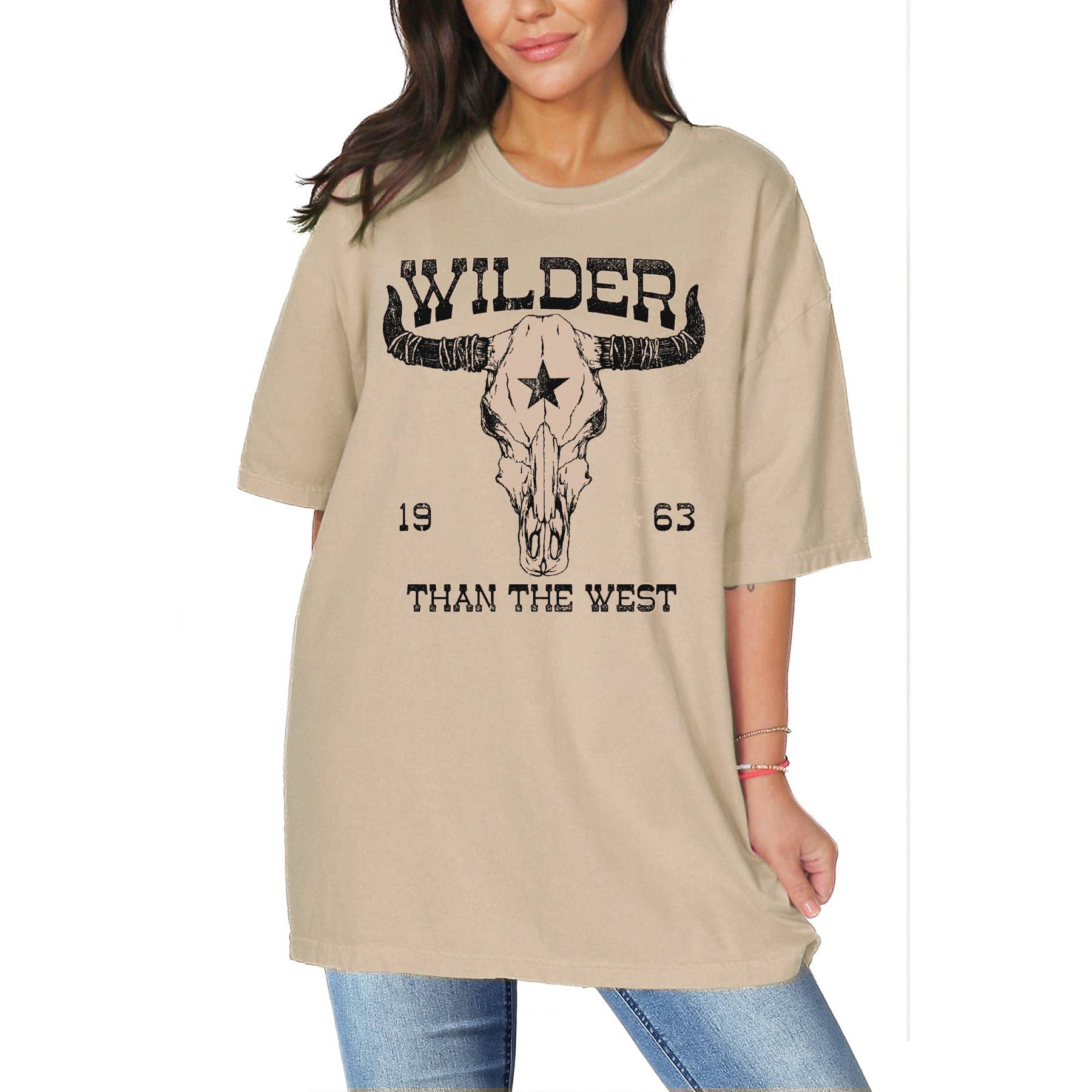 Wilder Than the West Oversized Unisex T Shirt